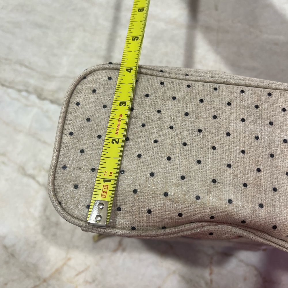 Kate Spade Polka Dot Lunch Bag with Gold Zipper - Picture 8 of 9
